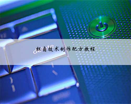 红卤技术制作配方教程