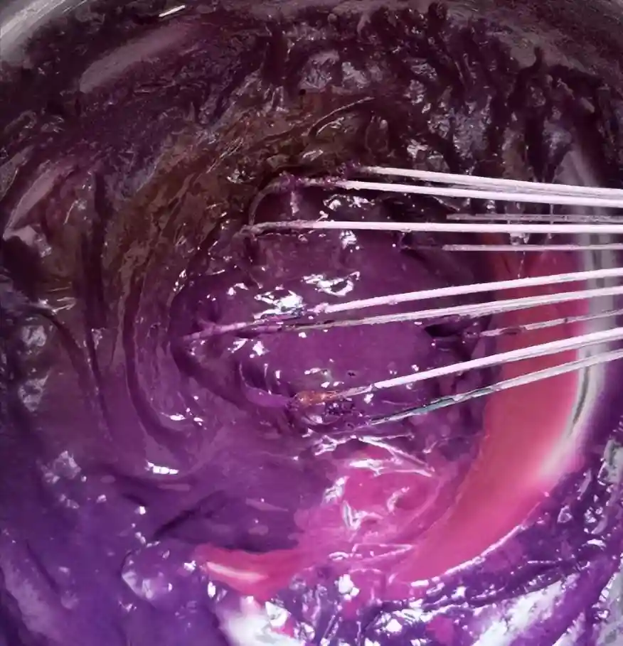 紫薯戚风蛋糕，优雅梦幻！六寸戚风蛋糕完美不开裂,超详细配方！
