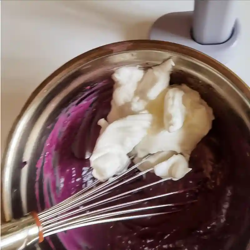 紫薯戚风蛋糕，优雅梦幻！六寸戚风蛋糕完美不开裂,超详细配方！