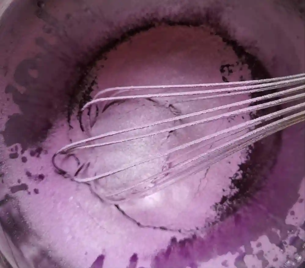 紫薯戚风蛋糕，优雅梦幻！六寸戚风蛋糕完美不开裂,超详细配方！