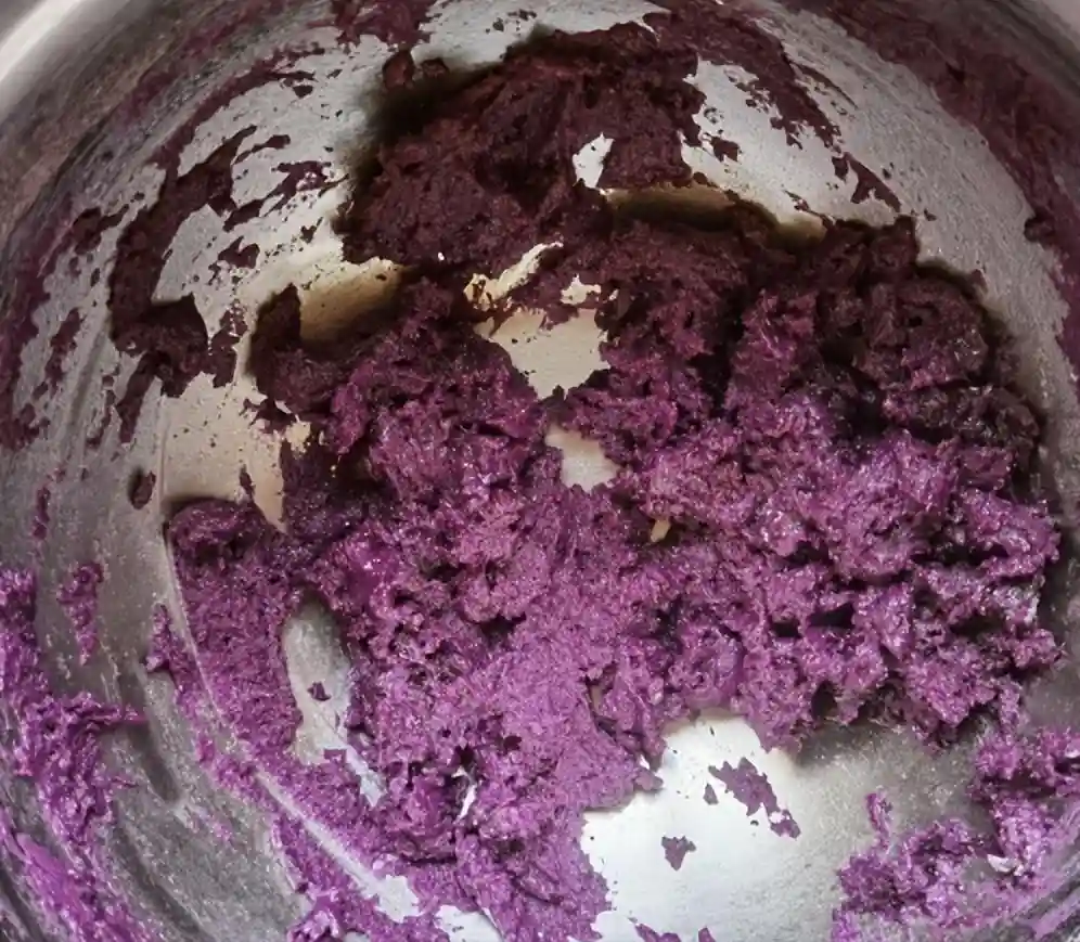 紫薯戚风蛋糕，优雅梦幻！六寸戚风蛋糕完美不开裂,超详细配方！