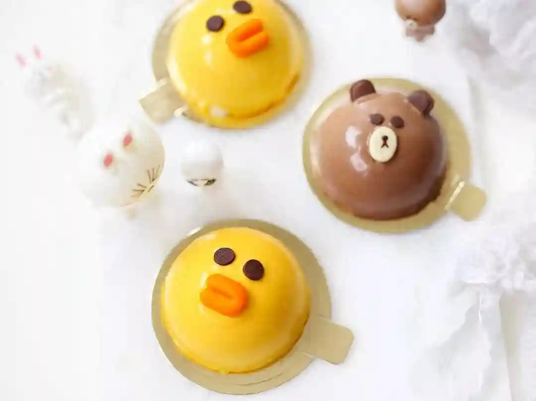 可爱的卡通慕斯，朋友圈点赞爆了，都问我在哪里买的