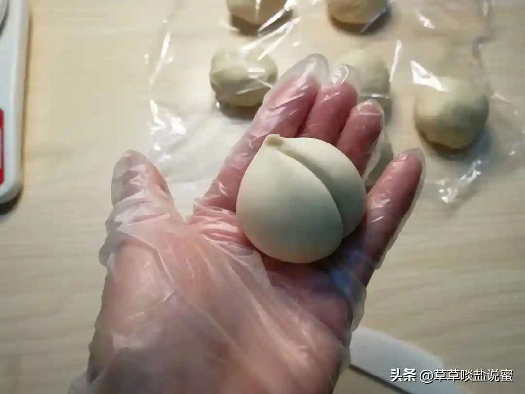 祝寿是用生日蛋糕？还是寿桃？做份寿桃馒头，中式有礼仪