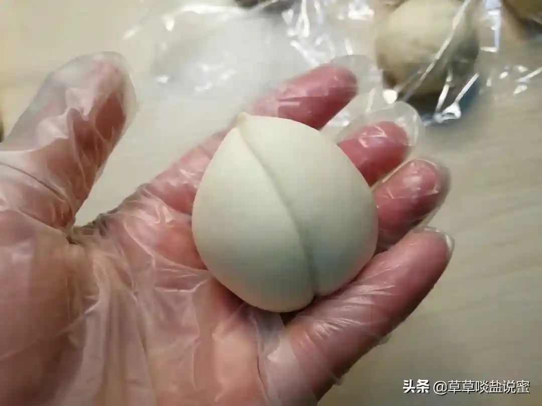 祝寿是用生日蛋糕？还是寿桃？做份寿桃馒头，中式有礼仪