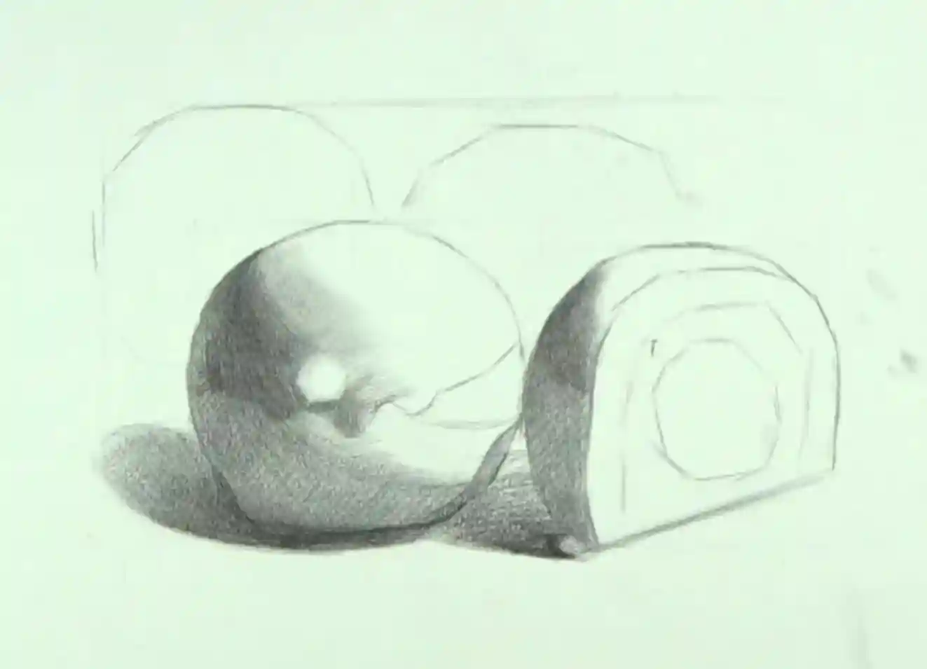 素描的蛋黄酥不单单是一幅画，还是只看着就馋人的可口糕点，Get