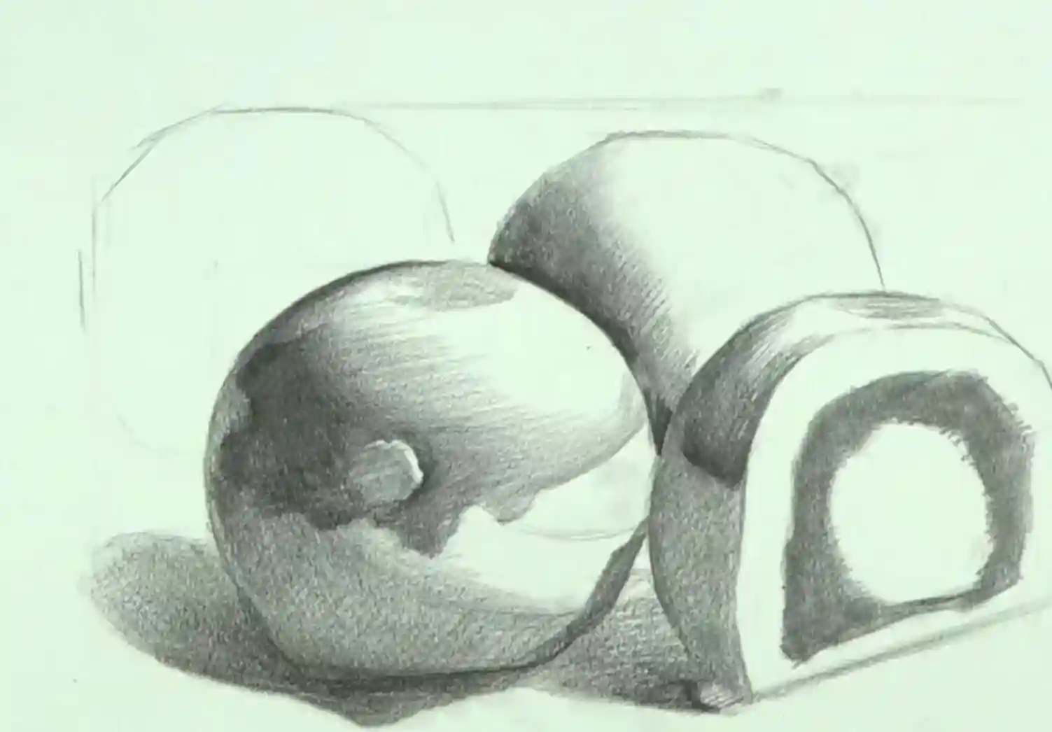 素描的蛋黄酥不单单是一幅画，还是只看着就馋人的可口糕点，Get