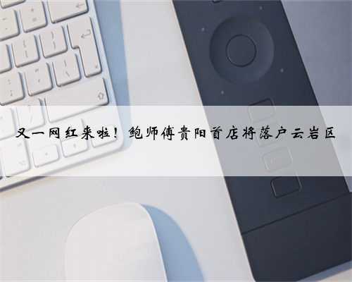 又一网红来啦！鲍师傅贵阳首店将落户云岩区