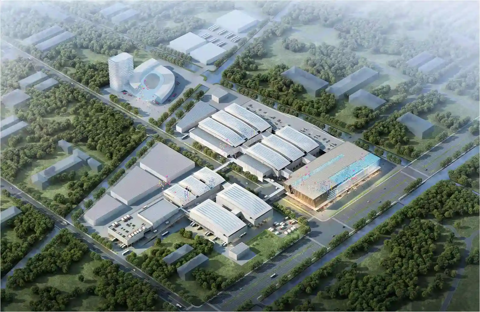 总投资25.75亿元，沪上龙头企业来松投资建设农产品交易中心