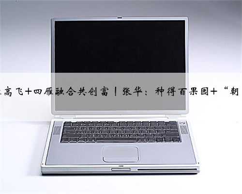 蒙山沂水雁高飞 四雁融合共创富丨张华：种得百果园 “朝露”助振兴