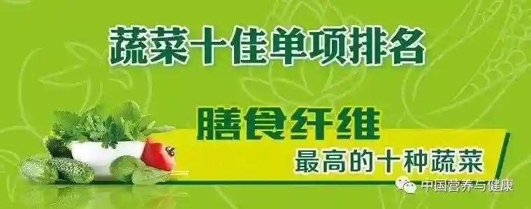 蔬果那么多，哪个营养高？十佳蔬果排名表，都在这张表里了