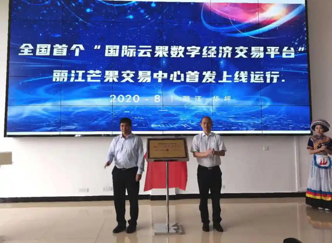 全国首个“国际云果数字经济交易平台”首发上线运行